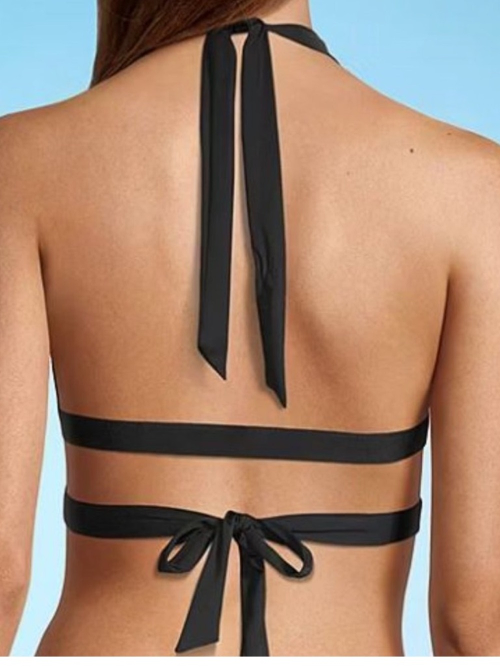 Mynah Black Tie Bikini Top - Picture 2 of 8